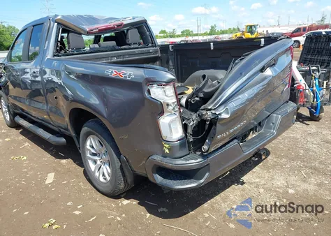 2020 Chevrolet Silverado 1500 4Wd Double Cab Standard Bed Rst из США, поврежденный, VIN 1GCRYEED9LZ347514